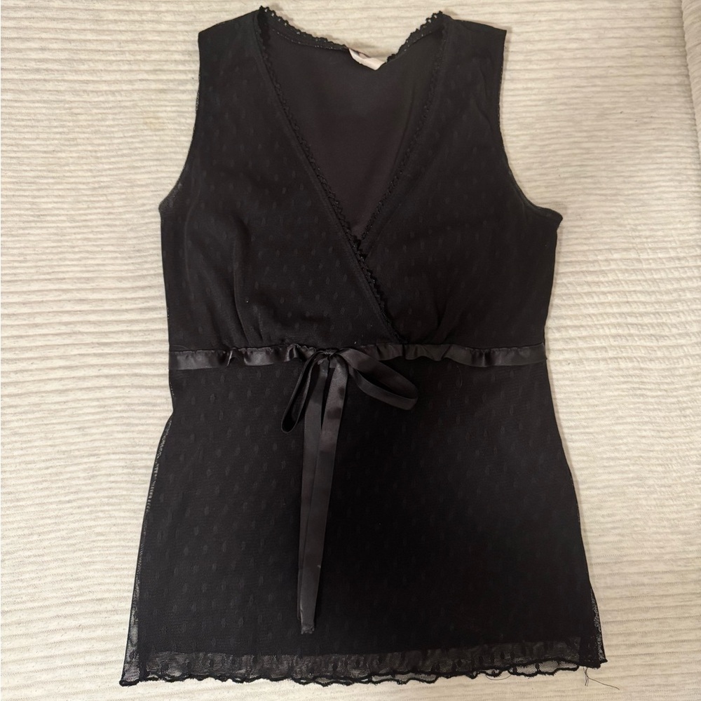 vintage black top